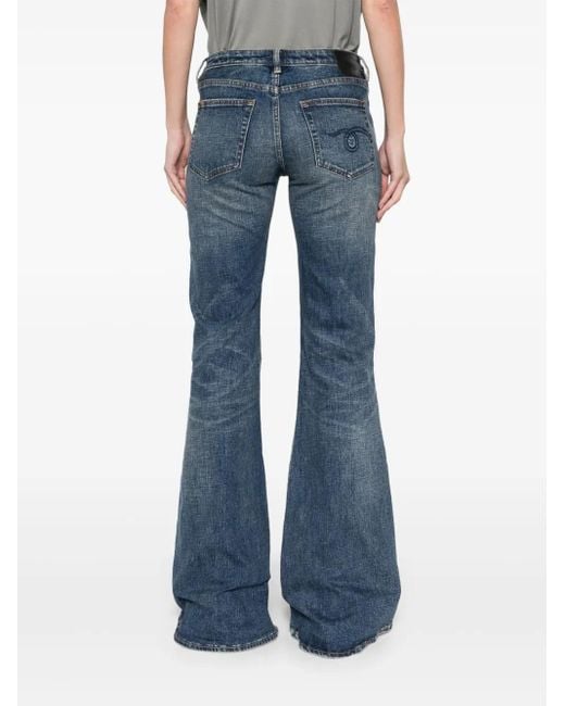 R13 Blue Overflow Jeans
