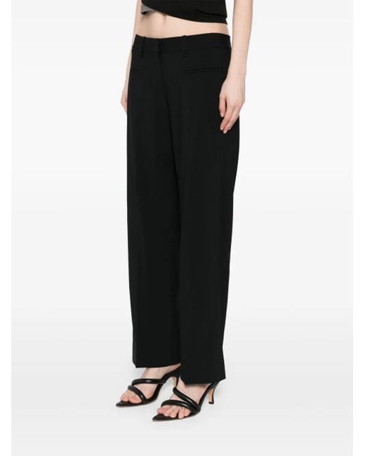 Christopher Esber Black Double Fly Trousers
