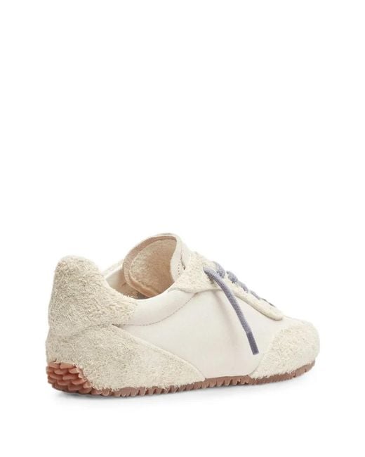 Axel Arigato White Daze Runner Suede Sneakers
