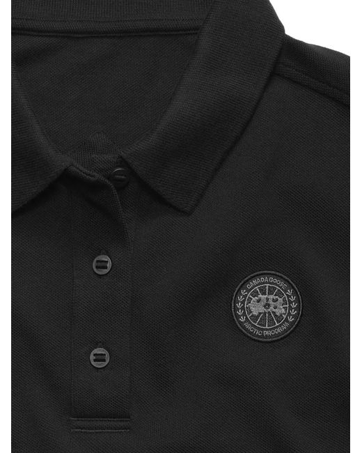 Canada Goose Black Badge Polo Top