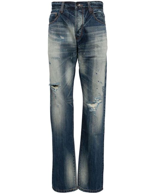 Private Stock Blue The Wallace Straight-leg Jeans for men