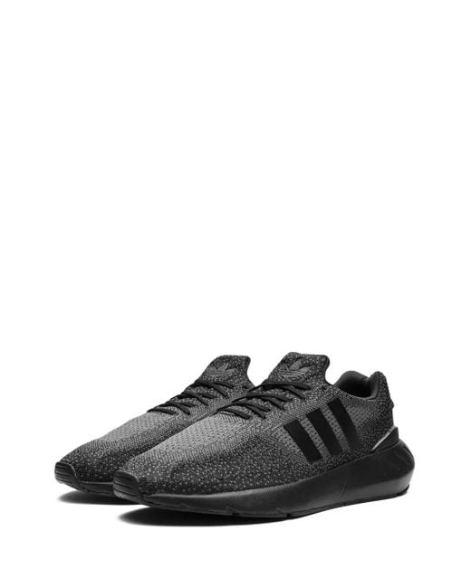 Adidas Swift Run 22 "Blackout" Low-Top Sneakers