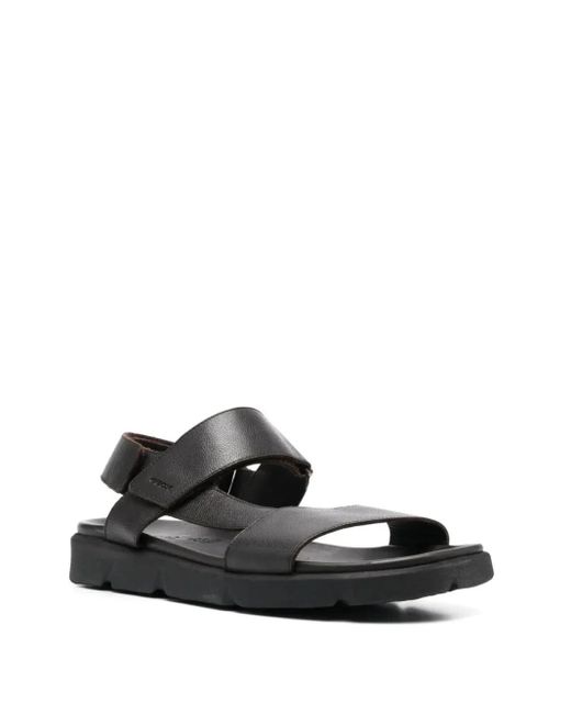 Geox Black Xand 2S Strappy Sandals for men
