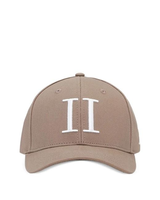 Les Deux Brown Embroidered Baseball Cap for men