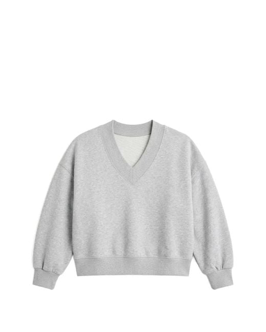 Levi's Gray V-Neck Sweatshirt