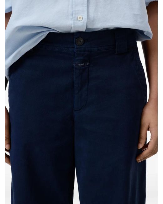 Closed Blue Romi Button Trousers