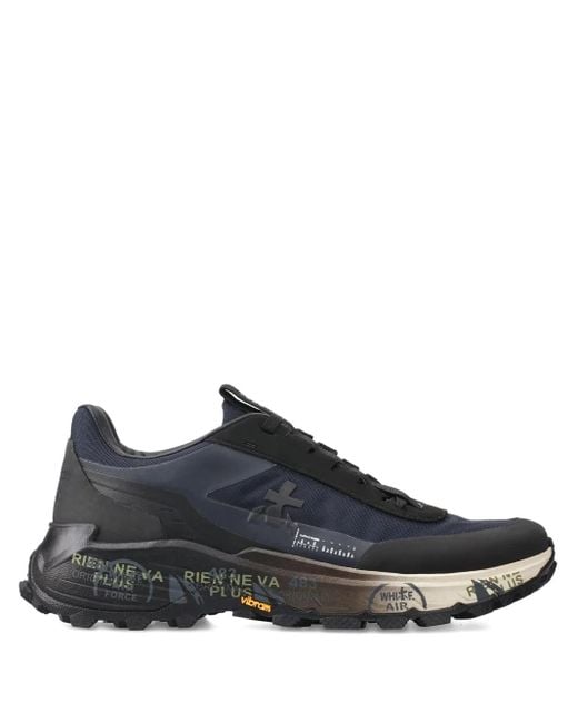 Premiata Black Devin Sneakers for men