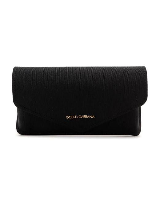 Occhiali Da Sole Cat-Eye Con Placca Logo di Dolce & Gabbana in Brown