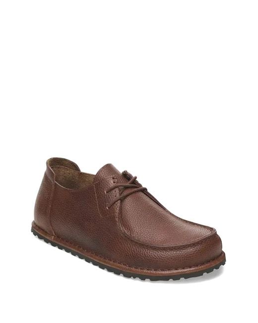 Birkenstock Brown Utti Lace Shoes for men