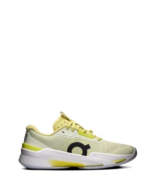 On Shoes Green The Roger Pro Fire Sneakers