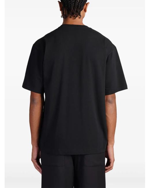 And Wander T-Shirt Met Logoprint in het Black