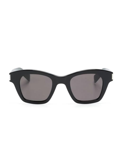 Saint Laurent Gray Sl 592 Cat-Eye Sunglasses