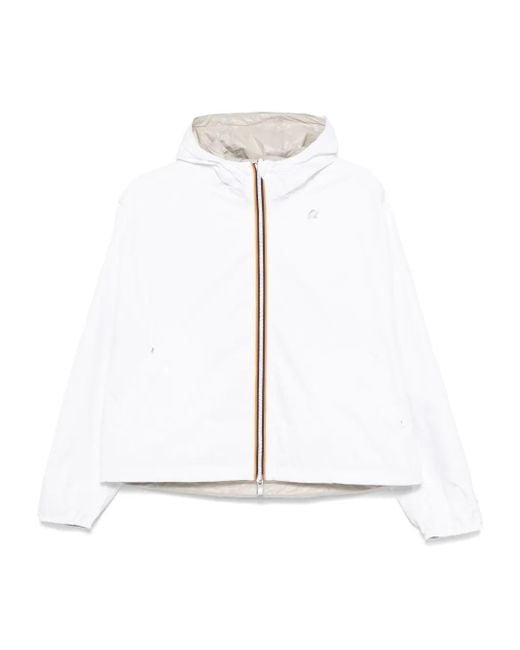 K-Way White Laurette Plus.2 Jacket