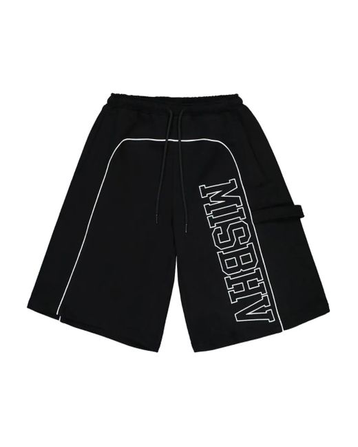 M I S B H V Black Spring Breakers Shorts for men