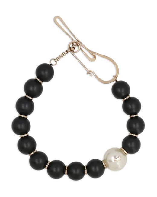 Weekend by Maxmara Black Vodka Pendant Choker Necklace