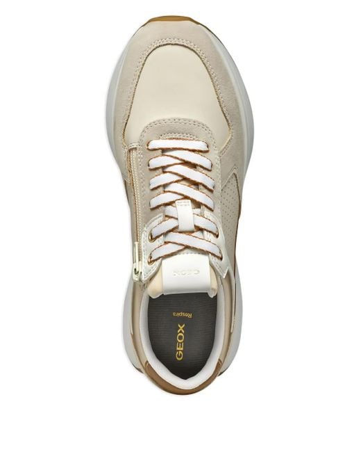 Geox White Amabel Sneakers