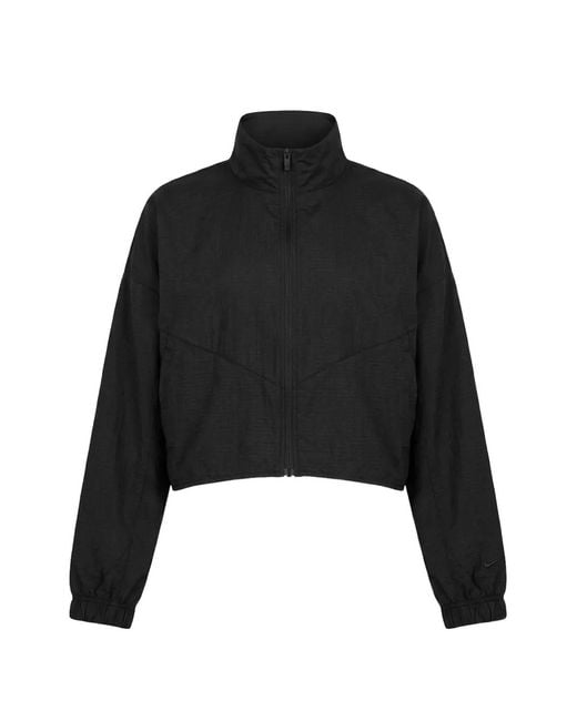 Nike Black Zip-Fastening Lightweight Jacket