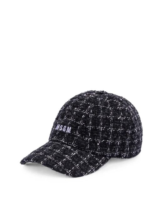 Cappello Da Baseball Con Logo di MSGM in Black