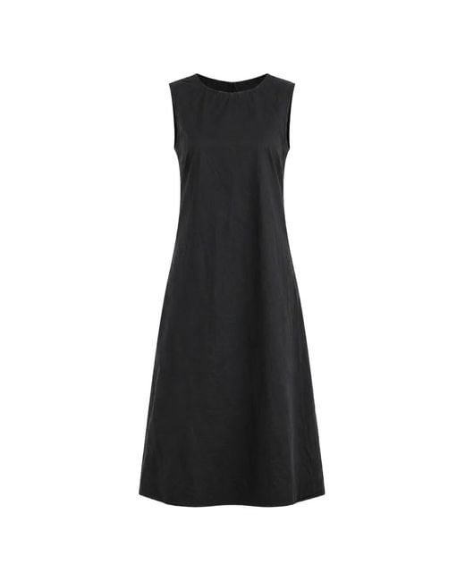 Casey Casey Black Tablier Midi Dress