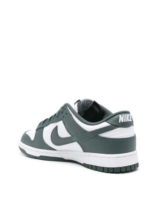 Nike Green Dunk Low Retro Sneakers for men