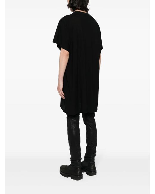 Julius Black Fine-Knit Cotton T-Shirt for men