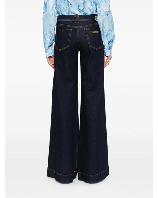 Versace Jeans Couture Blue Button Jeans