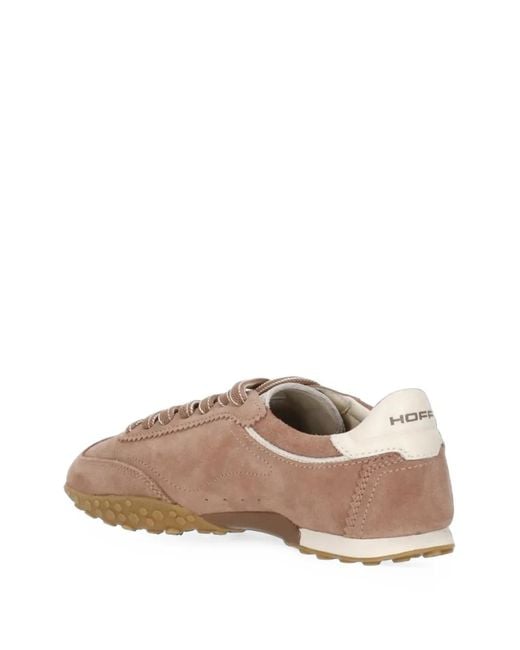 HOFF Brown Suede-Finish Sneakers