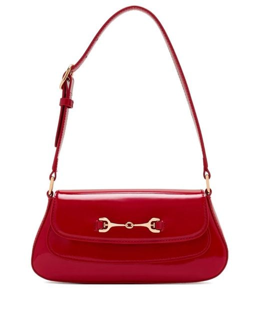 Sam Edelman Red Petit Sac Porté Épaule Loraine À Mors