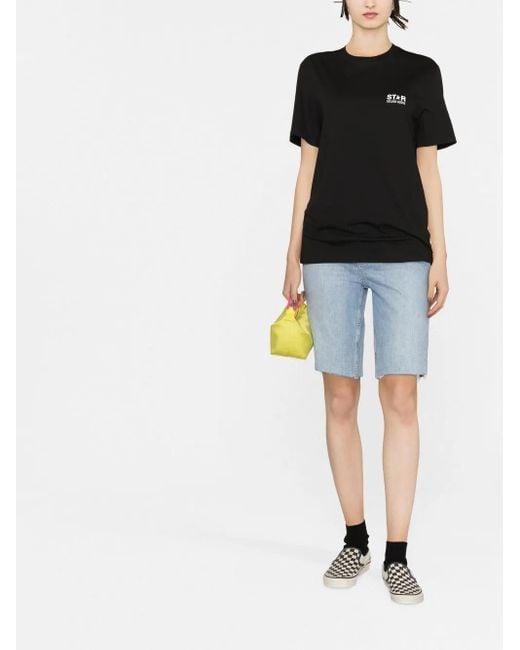 Golden Goose Deluxe Brand Black Star Ws Regular T-Shirt