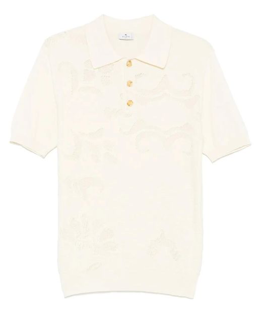 メンズ Etro ポロシャツ White