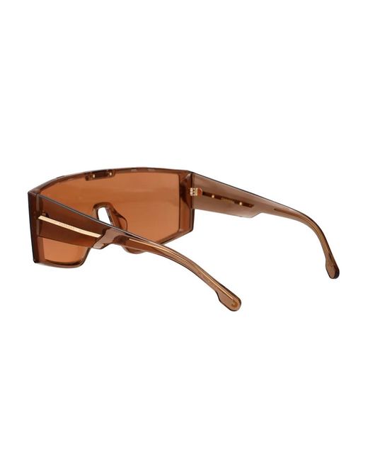 Carrera Brown Victory C 18/S Geometric Sunglasses
