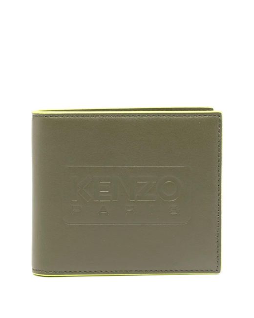 Portefeuille À Logo Embossé KENZO en coloris Green