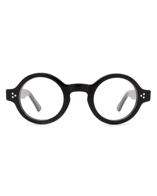 Lesca Black Burt Brille