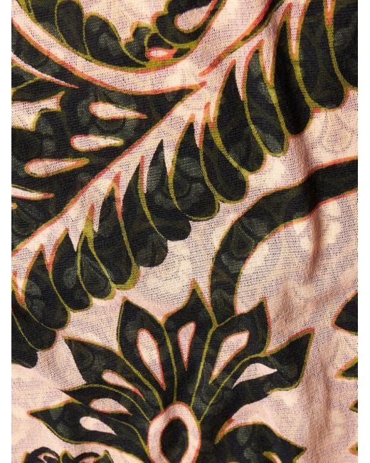 Robe longue à imprimé cachemire Etro en coloris Natural