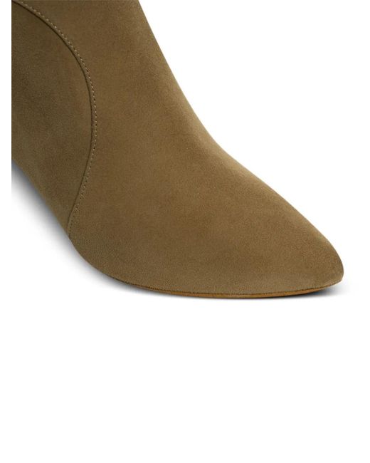 Ginissima Brown 65Mm Buckle-Embellishment Ankle Boots