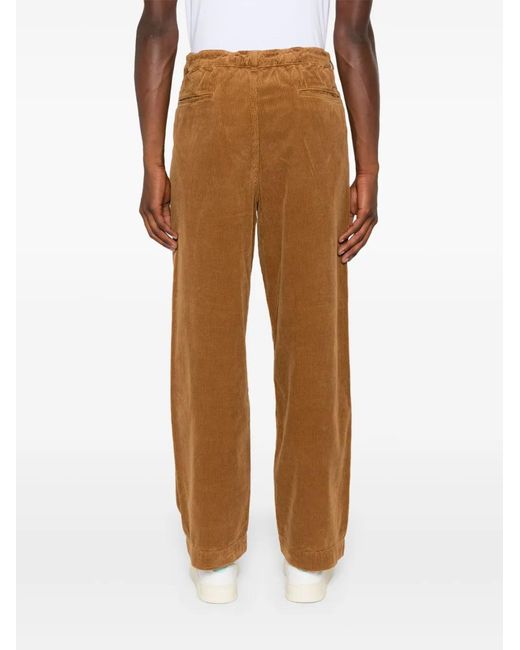 Polo Ralph Lauren Brown Easy Pant Pleated 8W Corduroy Clothing for men