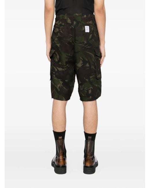 PROTOTYPES Green New Camo Shorts