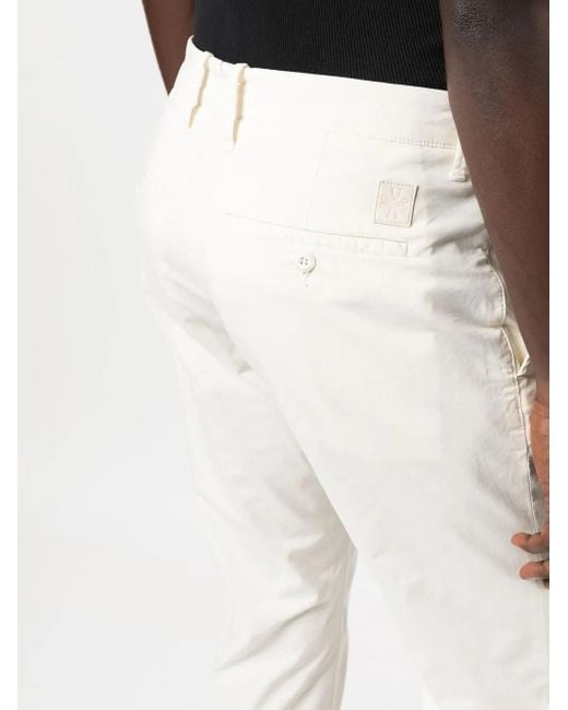 Jacob Cohen White High-Waisted Straight Jeans for men