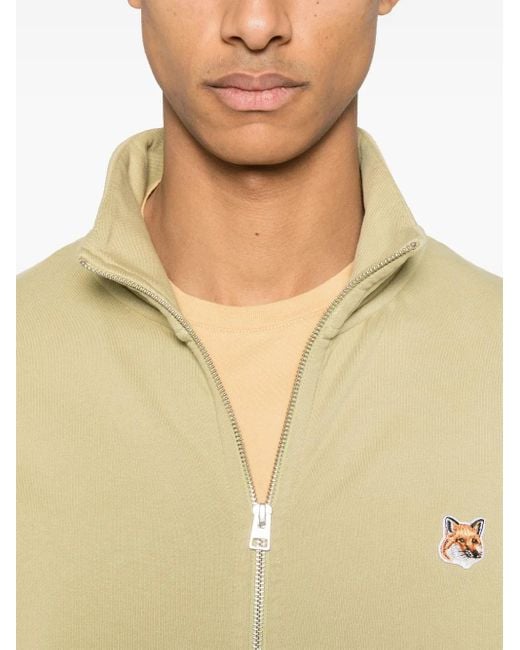 Maison Kitsuné Natural Fox Head-Patch Sweatshirt for men