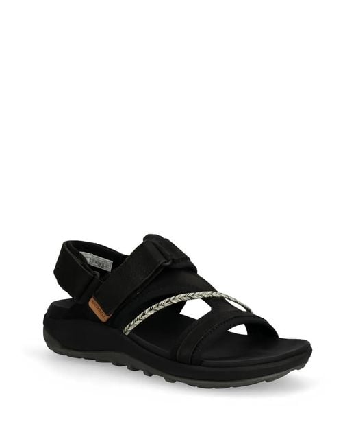 Merrell Black Sandales Terran 4 À Bride Arrière