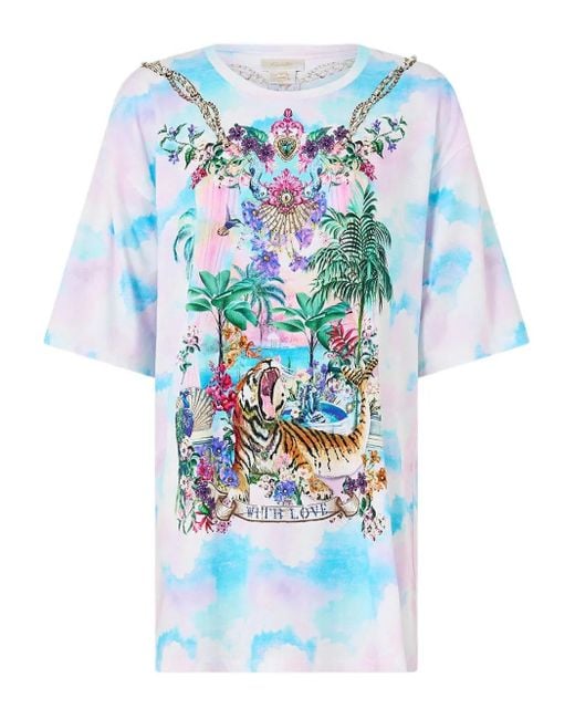 Camilla グラフィック Tシャツ Blue