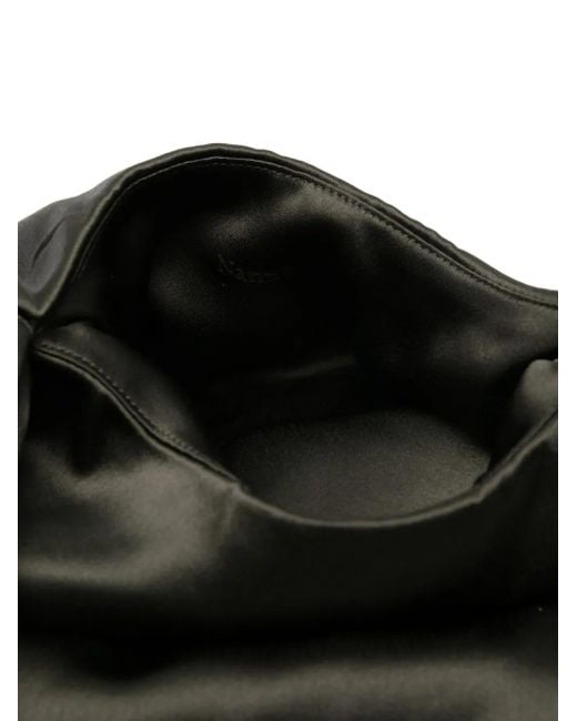 Nanushka Jen サテン ハンドバッグ Black