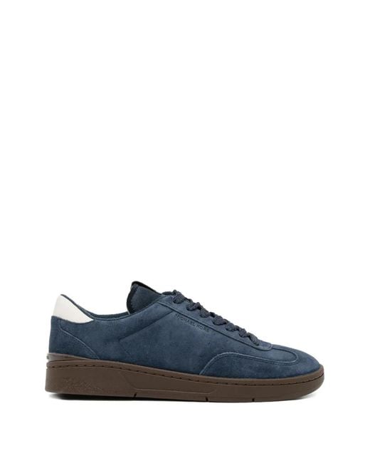 Michael Kors Blue Wilton Suede Sneakers for men