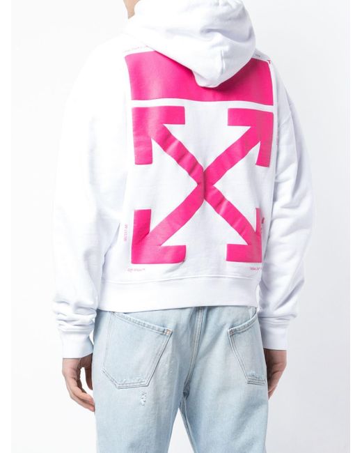 Off-White c/o Virgil Abloh Bart Simpson Oversized Hoodie in White for Men |  Lyst