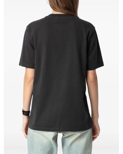 Zadig & Voltaire Edwin T-Shirt in het Black
