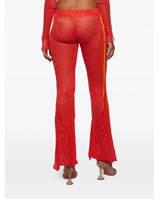 Roberta Einer Disco Broek in het Red