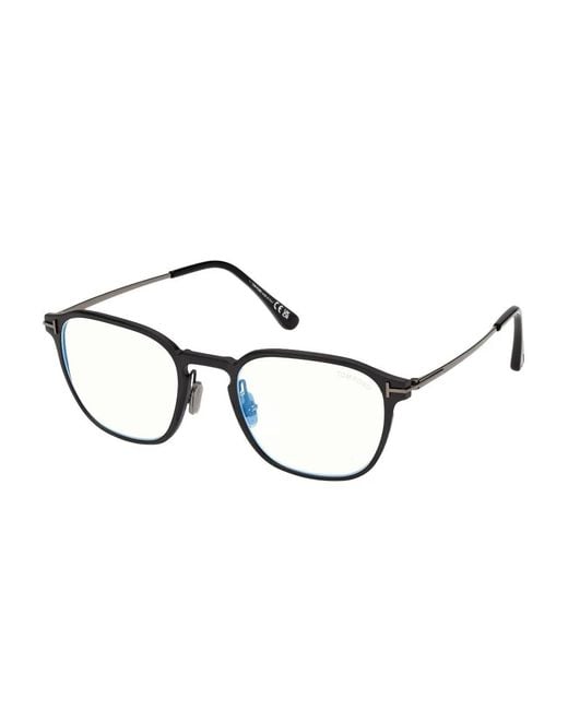 Tom Ford Brown Round-Frame Glasses for men