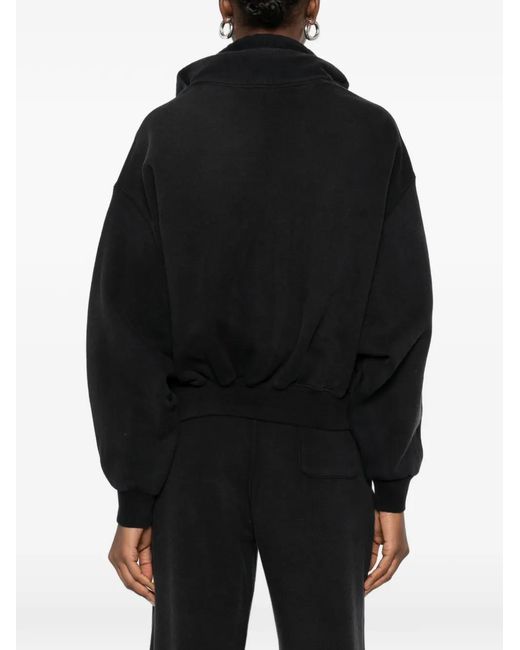 R13 Black Drawstring Hooded Hoodie