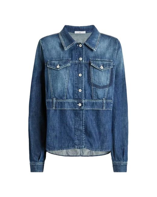 High Blue Majorette Denim Jacket
