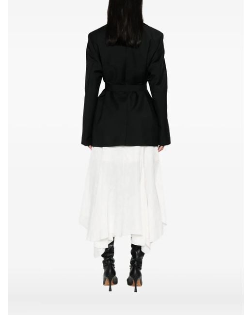 Rohe Black Jacke mit Schalkragen